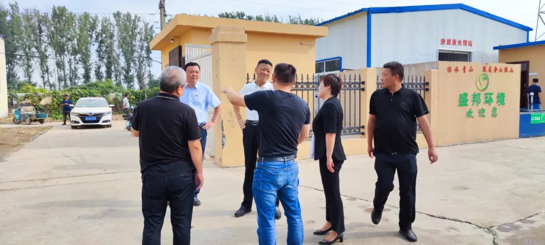 新乡市城管局局长、卫辉市主管领导等一行莅临平博在线平台,平博（中国）环境卫辉垃圾填埋场渗滤液处理项目进行视察调研工作